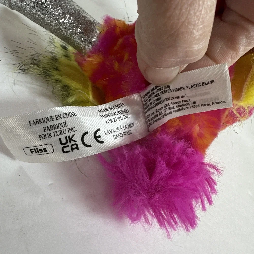 Zuru‎ Coco Surprise Plush Neon Fliss Flamingo Bird Stuffed Animal W/ Tags